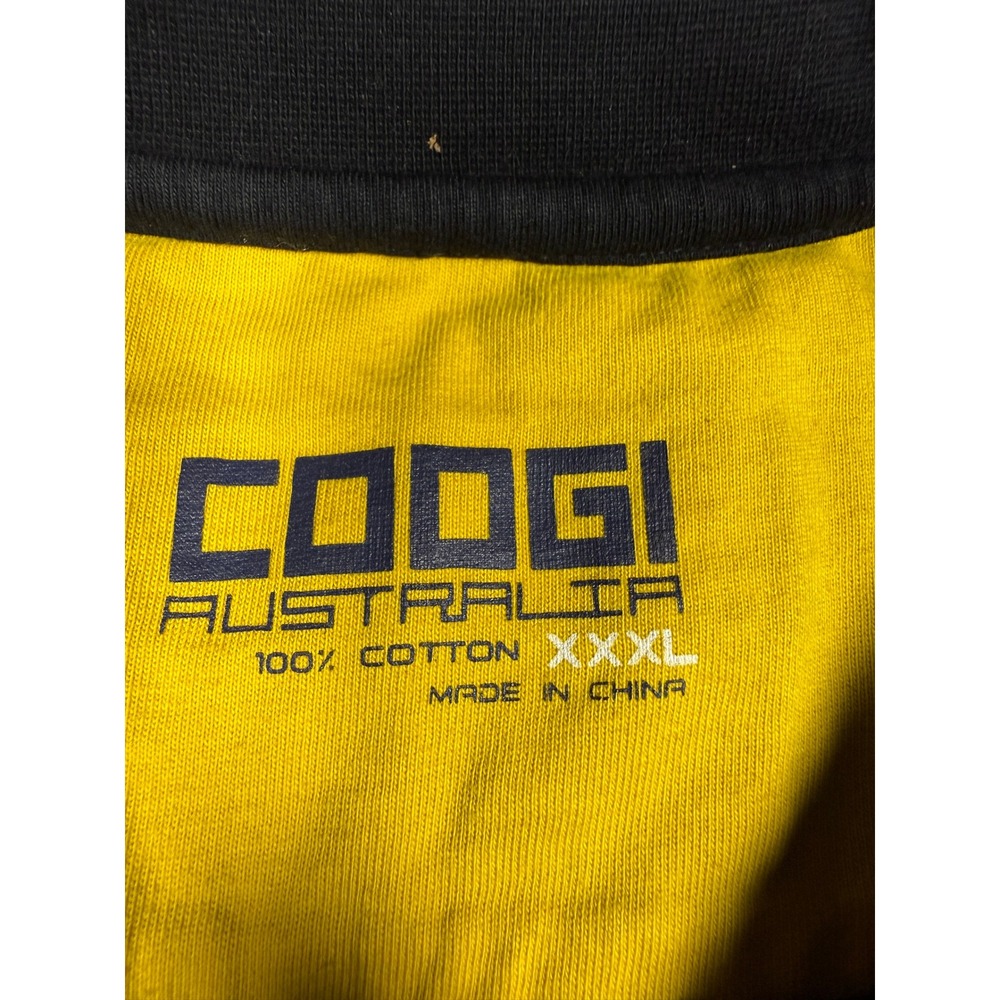 Vintage Coogi Australia Graphic‎ T-Shirt Embroidered Logo Accents Black Tee XXXL - Picture 2 of 11